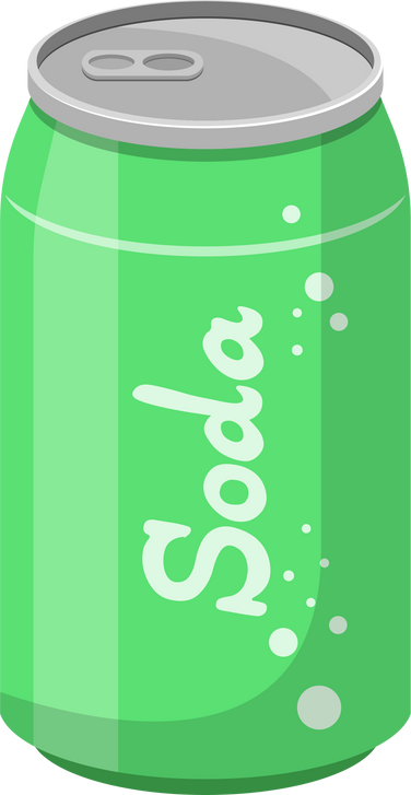 Soda Can Illustration
