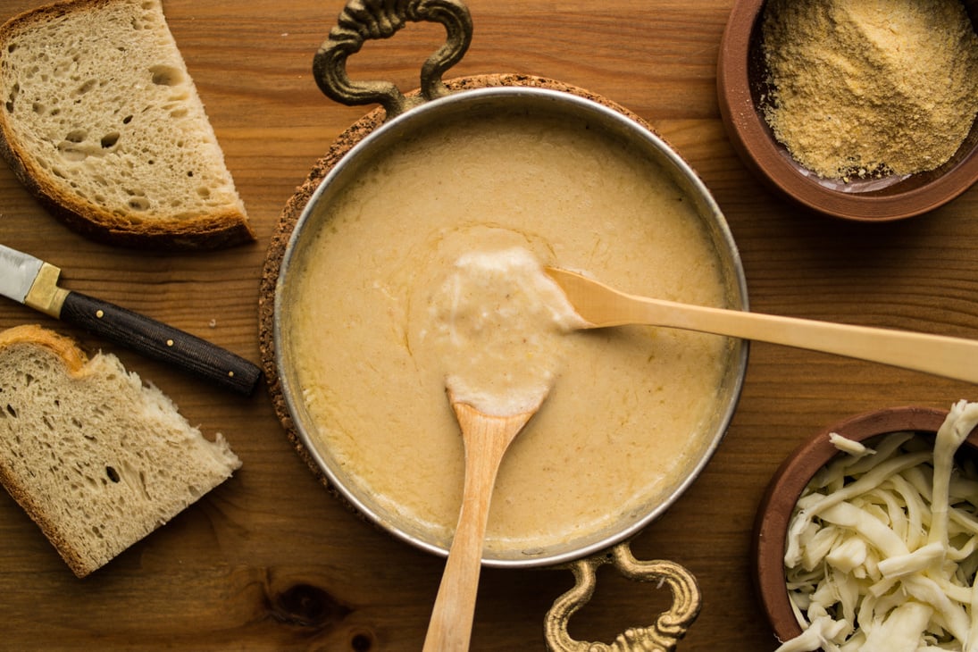 Muhlama / Corn Porridge with Cheese.